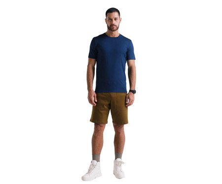 T-Shirt Tech Azul Cimento