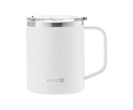 Caneca Térmica Kouda Branca Helga, Branco | WestwingNow
