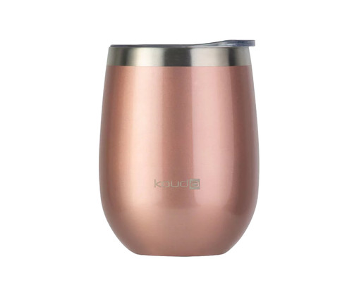 Copo Térmico Kouda Rose Gold Ivo, Rosé | WestwingNow