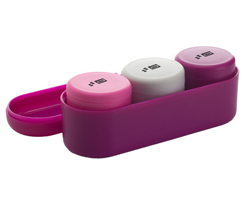 Conjunto de Porta Snacks Kouda Bento Petit Violeta, Roxo | WestwingNow