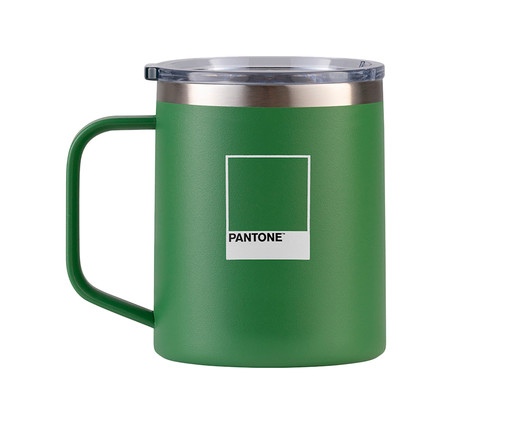 Caneca Pantone + Kouda Térmica Verde sálvia Chip Helga, Verde | WestwingNow