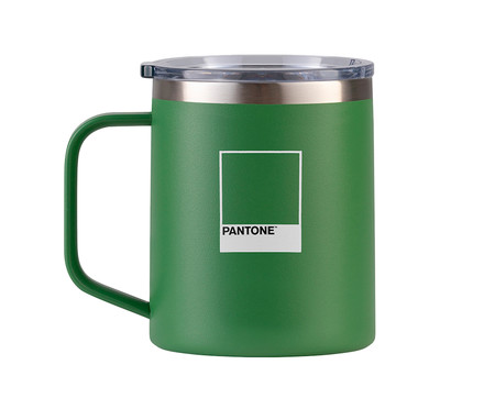 Caneca Pantone + Kouda Térmica Verde sálvia Chip Helga | WestwingNow