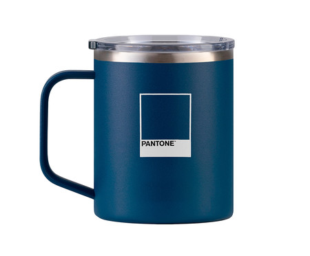 Caneca Pantone + Kouda Térmica Marinho Chip Helga