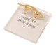 Peso de Papel Enjoy The Little Things Gato Gold - 7,2X3,5X7,2cm, Transparente | WestwingNow