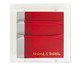 Quadro Normal Is Boring - 21X21X4cm, Vermelho | WestwingNow