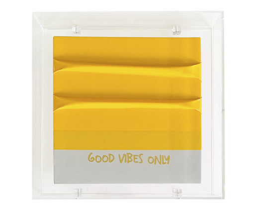 Quadro Good Vibes Only, Colorido | WestwingNow