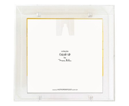 Quadro Good Vibes Only - 21X21X4cm | Westwing
