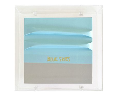 Quadro Blue Skies - 21X21X4cm | Westwing