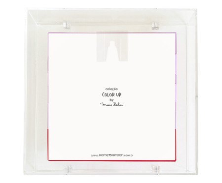 Quadro Live In Color - 21X21X4cm | Westwing