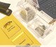 Caixa Casinha Gato Gold - 9X15X9cm, Transparente | WestwingNow