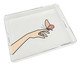 Bandeja Borboleta Rosé - 28X22X4cm, Rosé | WestwingNow