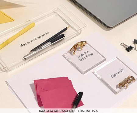 Peso de Papel Reconnect Gato Gold - 7,2X2,5X7,2cm | Westwing
