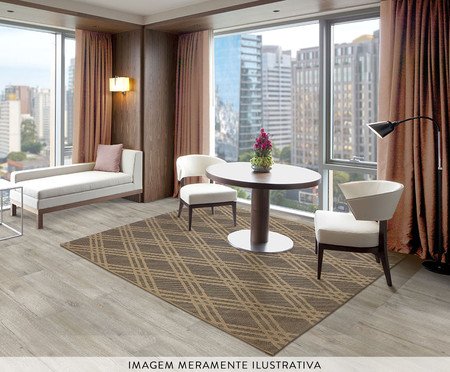 Tapete Tecido Sarja Rami Bege | Westwing