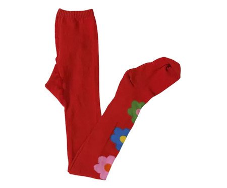 Meia-Calça Iolanda Vermelha