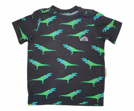 Camiseta Dino Preta