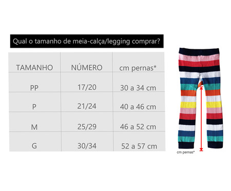 Meia Legging Raiou | WestwingNow