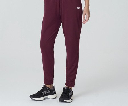 Calça Feminina Fila Flow Essential Lilas Acinzentado | Westwing