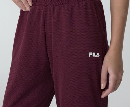 Calça Feminina Fila Flow Essential Lilas Acinzentado | Westwing