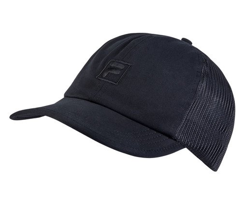 Boné Unisex Fila Trucker Rise Preto, Preto | WestwingNow