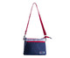 Bolsa Lateral Unisex Fila Legacy Marinho/Vermelho/Branca, Branco | WestwingNow