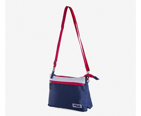 Bolsa Lateral Unisex Fila Legacy Marinho/Vermelho/Branca | WestwingNow