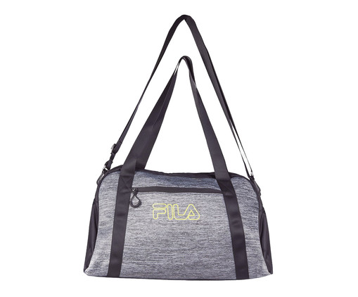 Bolsa Unisex Fila Halo Preta/Cinza Mescla, Preto | WestwingNow