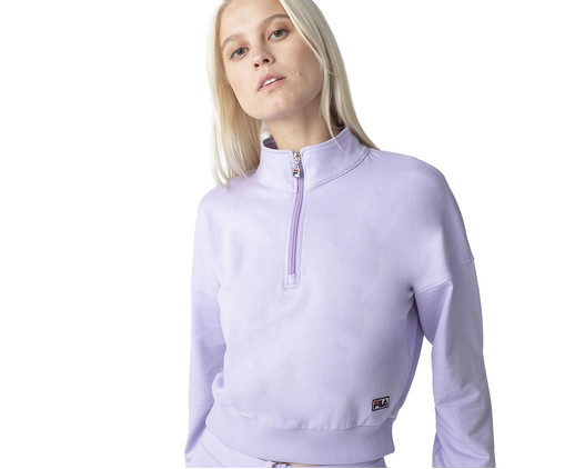 Casaco Feminina Fila Basic Classic Pastel Lilacs, Lilás | WestwingNow