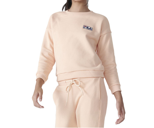 Casaco Junior Feminina Fila Essential Laranja Pastel, Colorido | WestwingNow