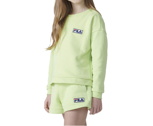 Casaco Junior Feminina Fila Essential Lima Light, Colorido | WestwingNow