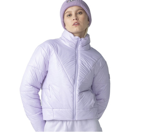 Jaqueta Feminino Fila Puffer Ii Pastel Lilacs, Lilás | WestwingNow