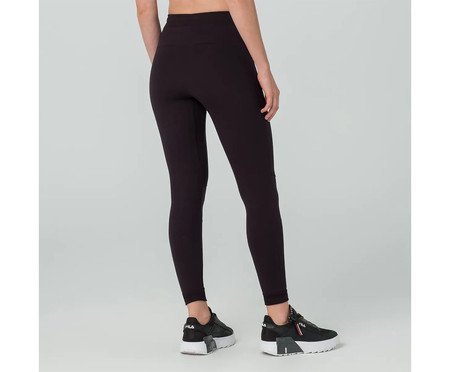 Legging Feminina Fila Letter Premium Preto | Westwing