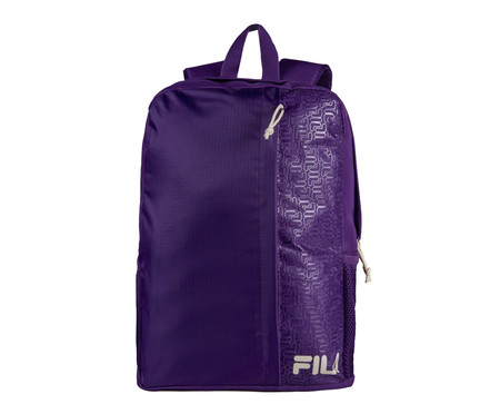 Mochila Unisex Fila Pocket Print Violeta Escuro