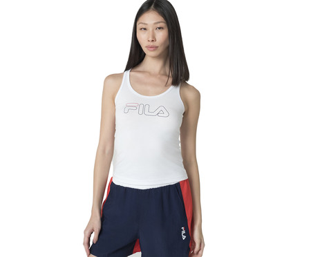 Regata Feminina Fila Comfort Basic White