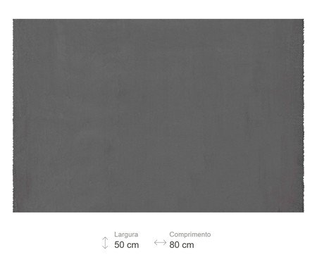 Tapete Pequeno Aconchego Layla - Cinza | Westwing