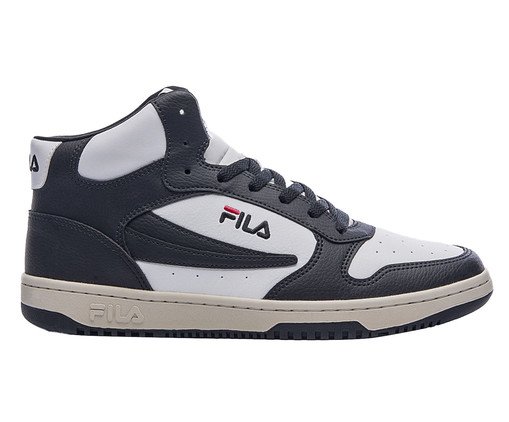 Tênis Fila Fx 33 High Masculino White/Black/Raw White, Preto | WestwingNow