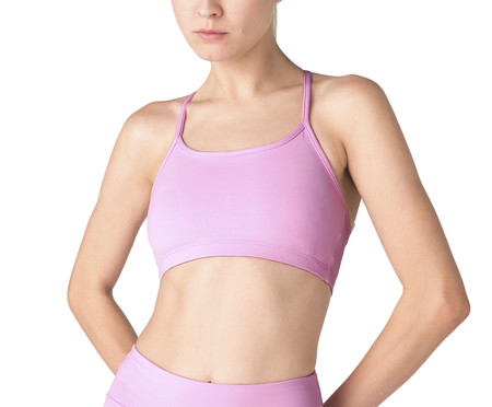 Top Feminino Fila Life Rosa Violeta