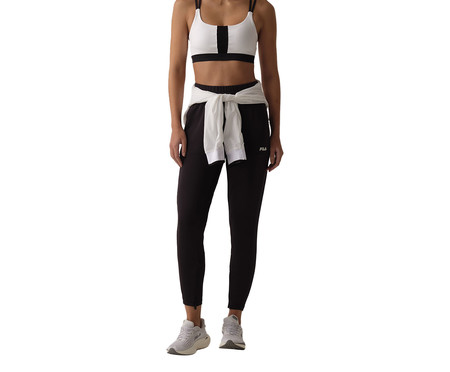 Top Feminino Fila Mesh Future Sports Branco e Preto | Westwing