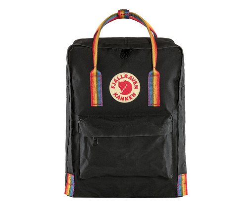 Mochila Kånken Rainbow Preta, Preto | WestwingNow