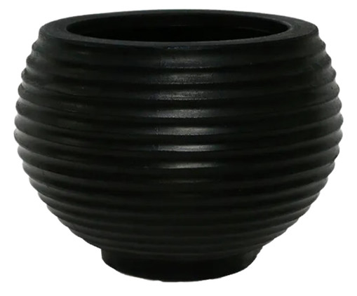 Vaso Bromélia Preto  - 24X34cm, Preto | WestwingNow