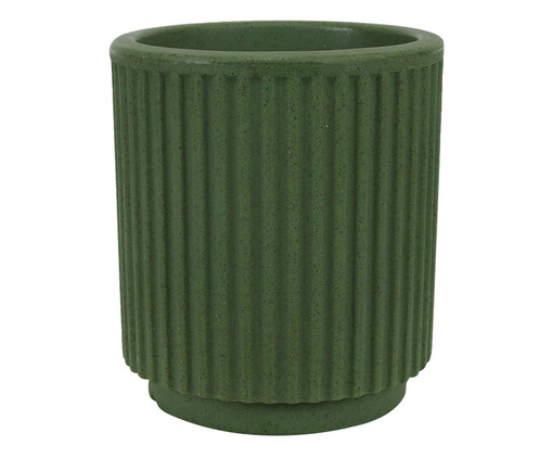 Vaso SP Cilíndro Artstone II Verde, Verde | WestwingNow