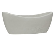 Jardineira Copacabana Antique Branco  - 18X17X43cm | WestwingNow