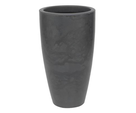 Vaso de Piso Verona Antique I Preto - 53X30cm