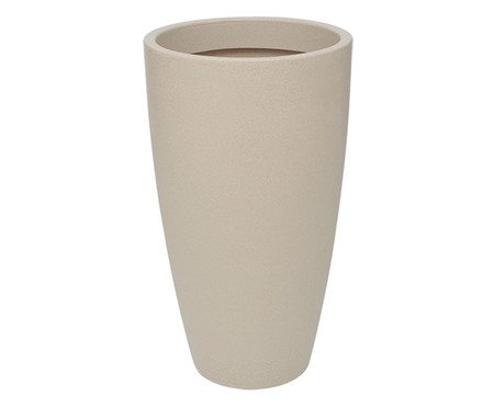 Vaso Malta Cone IV Areia