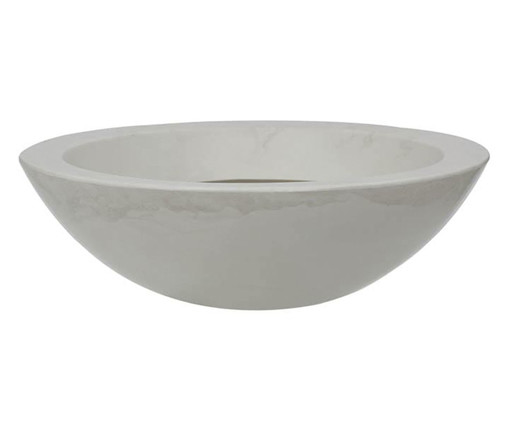 Vaso de Piso Verona Bowl Antique Branco  - 17X54cm, Branco | WestwingNow