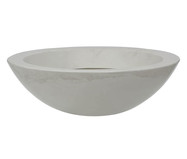 Vaso de Piso Verona Bowl Antique Branco  - 17X54cm | WestwingNow