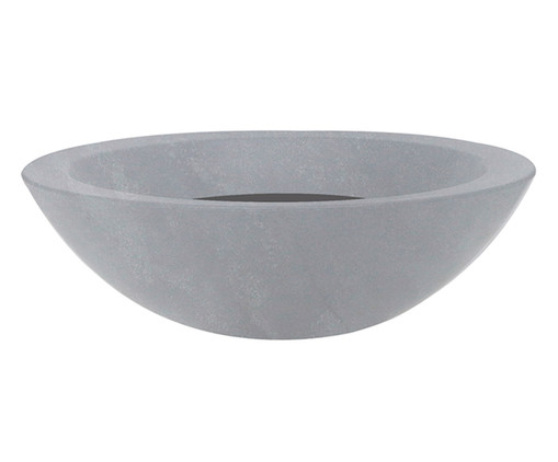 Vaso Verona Bowl Antique Cimento  - 12X36cm, Cinza | WestwingNow