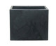 Vaso Cubo Antique II Preto  - 30X30X30cm, Preto | WestwingNow