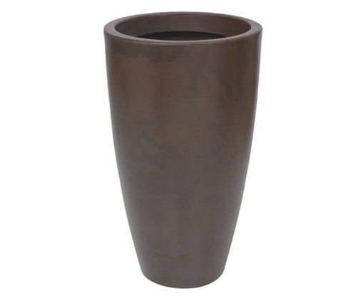 Vaso de Piso Verona Antique Rusty - 70X40cm, Marrom | WestwingNow