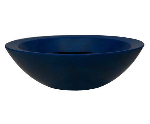 Vaso de Piso Verona Bowl Antique Cobalto  - 17X54cm, Azul | WestwingNow