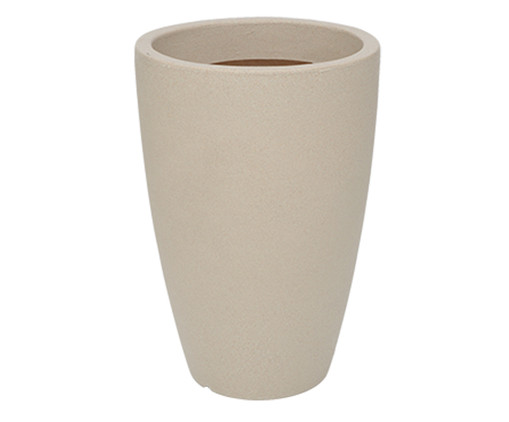 Vaso Malta Cone III Areia, Bege | WestwingNow